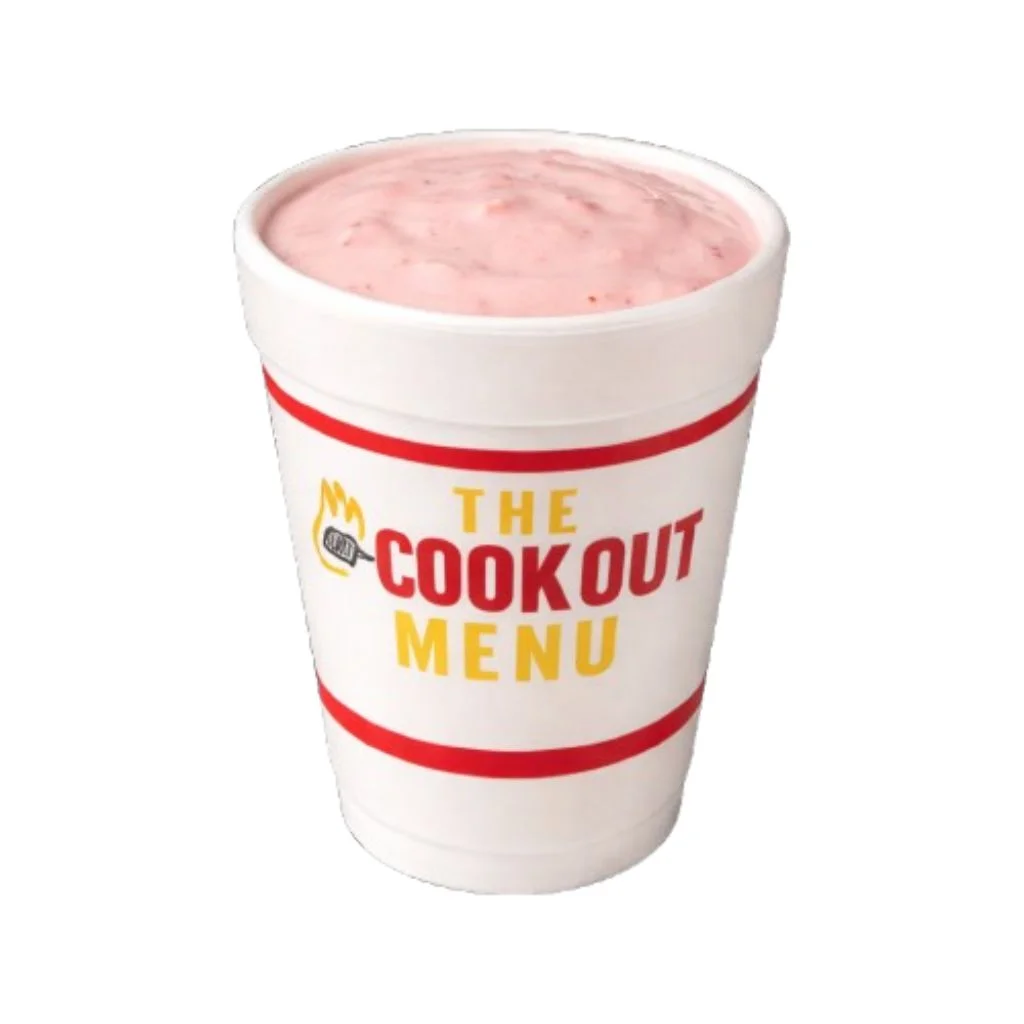 Cookout Banana Berry milkshake
