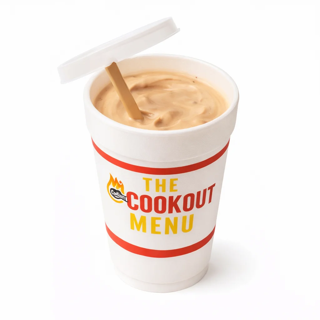 Cookout Caramel milkshake flavor ice cream menu