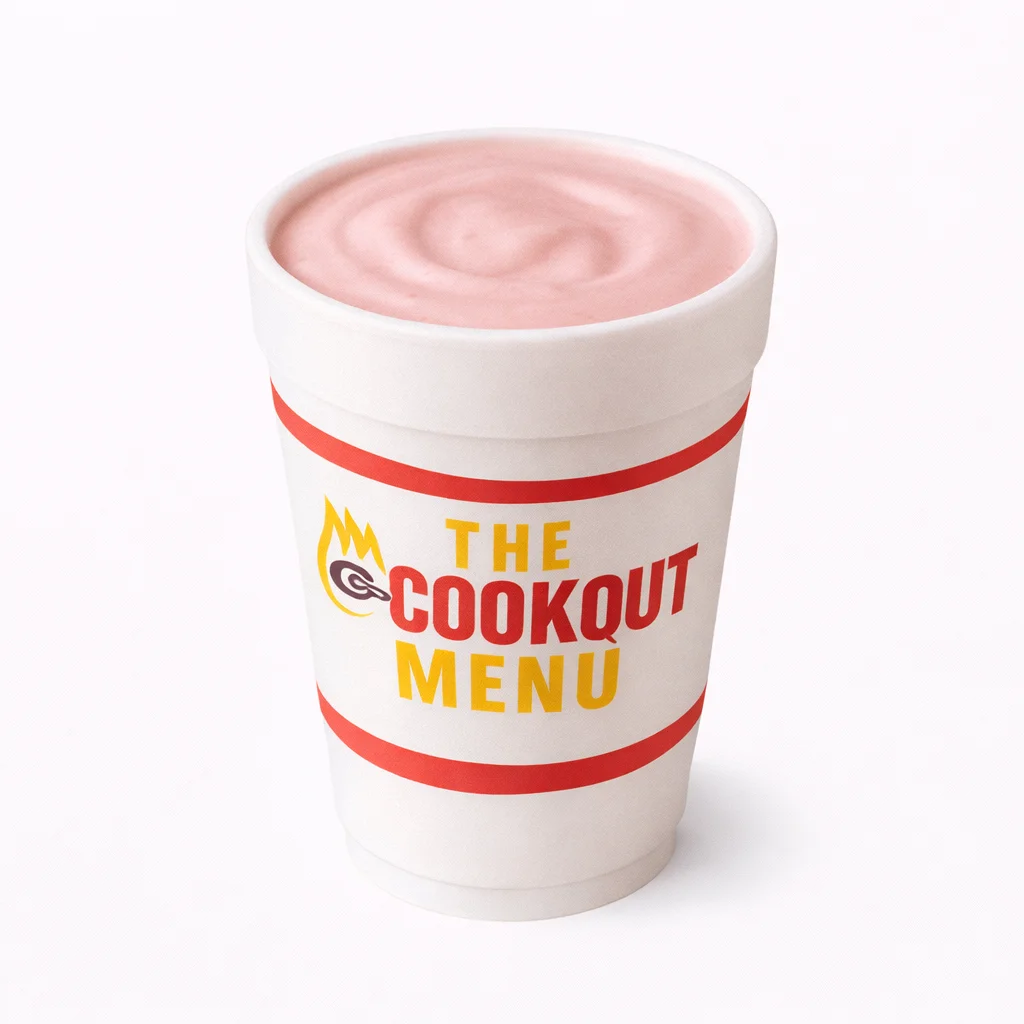 Cookout Cherry milkshake menu