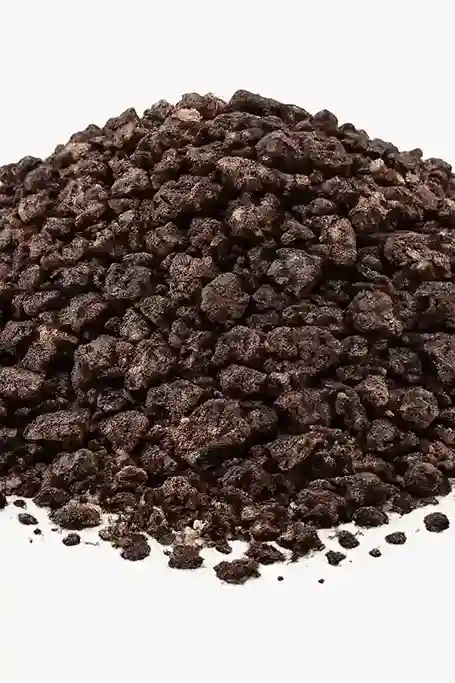 Cookies and Cream milkshake with crushed cookies