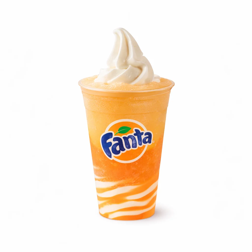 Cookout Fanta Float menu