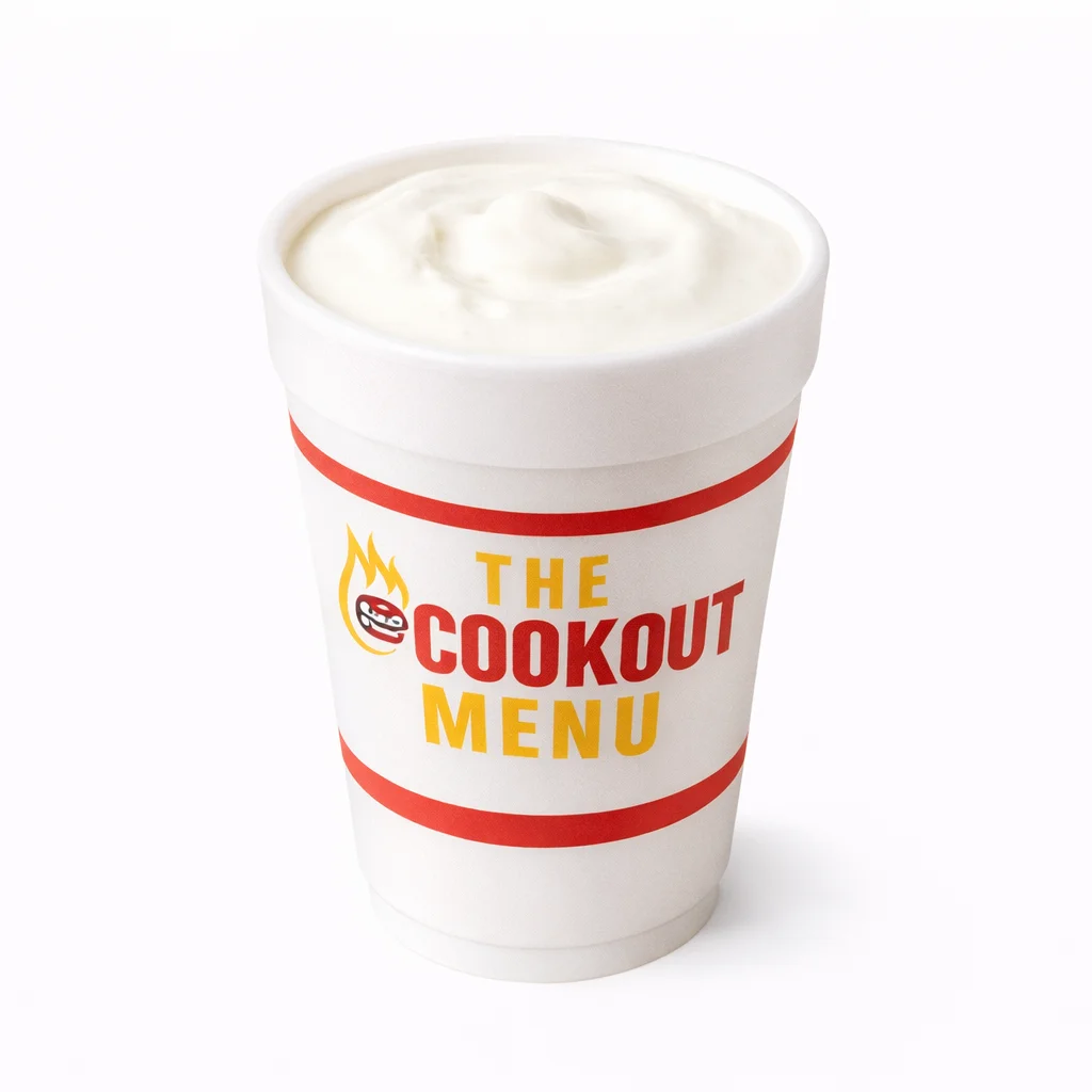 Cookout Fresh Banana milkshake menu