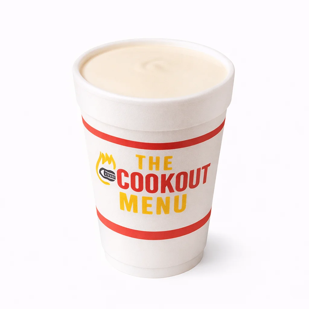 Fresh eggnog Christmas shake