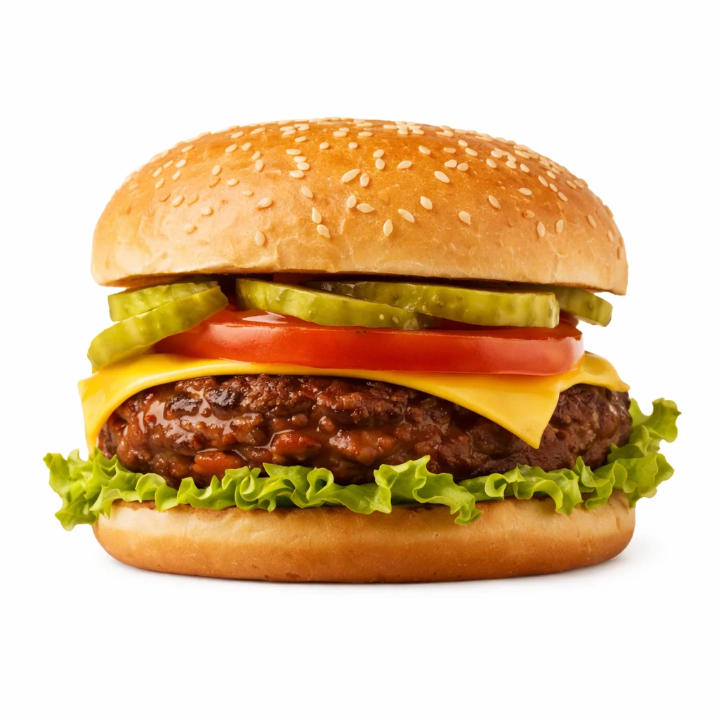 Simple Style Hamburger (Regular) Cook Out burger