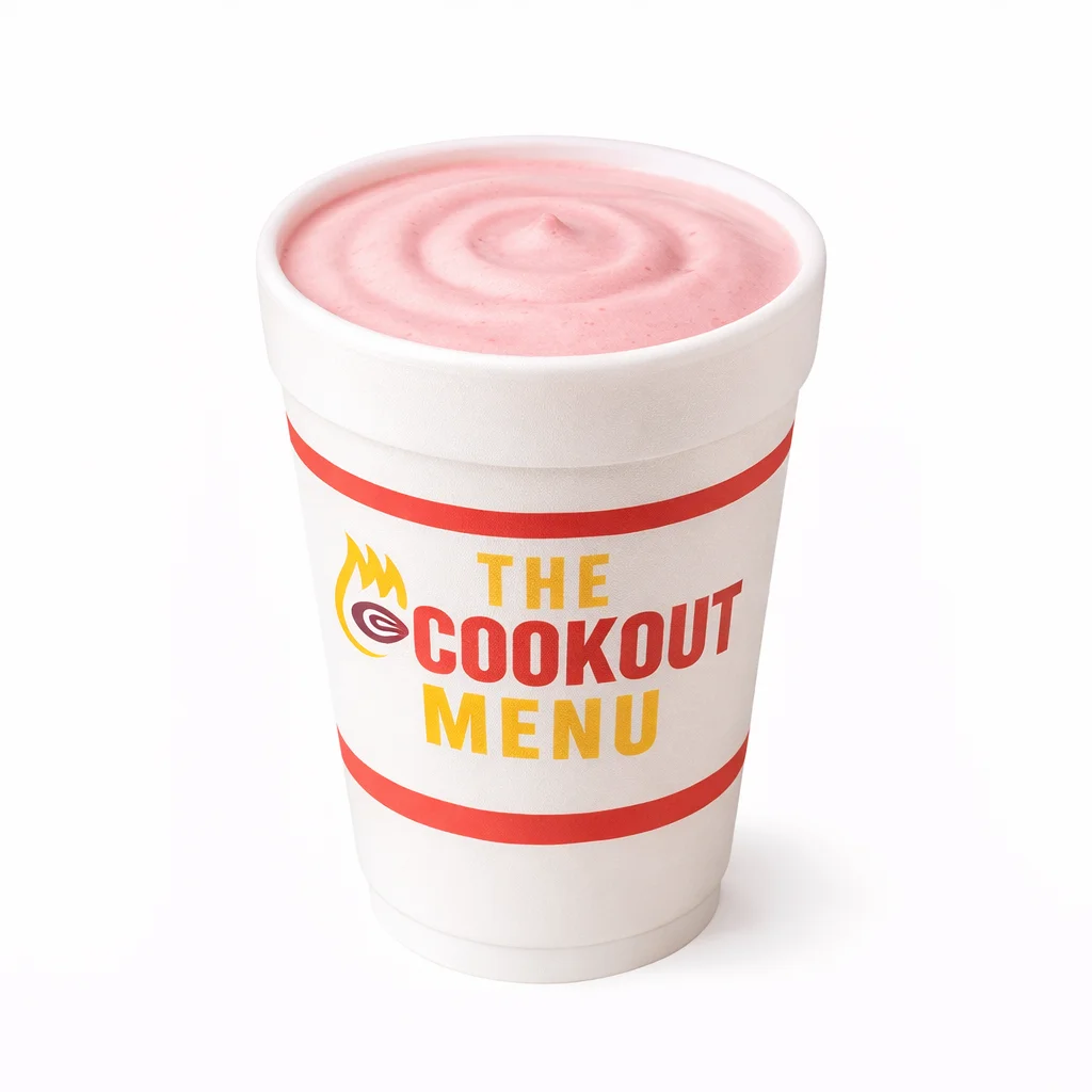 Strawberry milkshakes menu