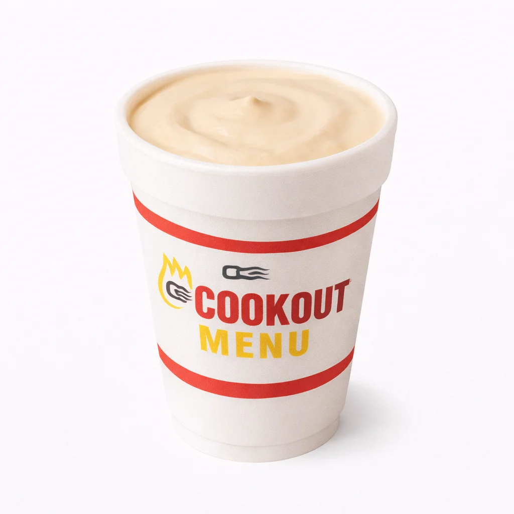 Cookout Vanilla milkshake flavor