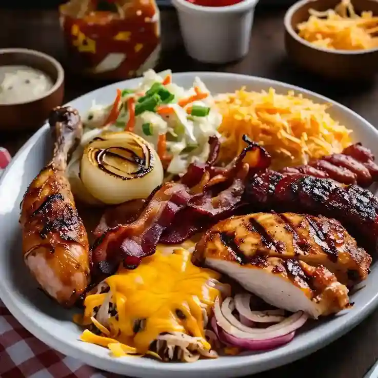Cookout BBQ Plate