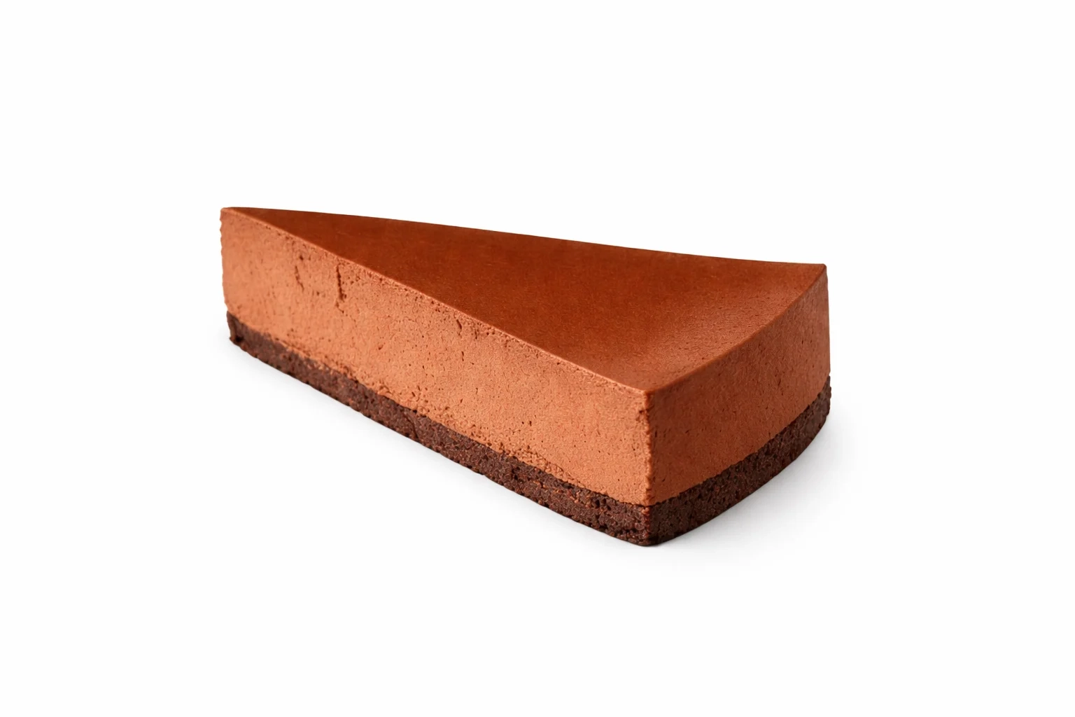 Dairy Queen Chocolate Cheesecake slice with rich chocolate topping and graham cracker crust